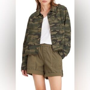 Sanctuary Jayden Camouflage Jacket in Safari